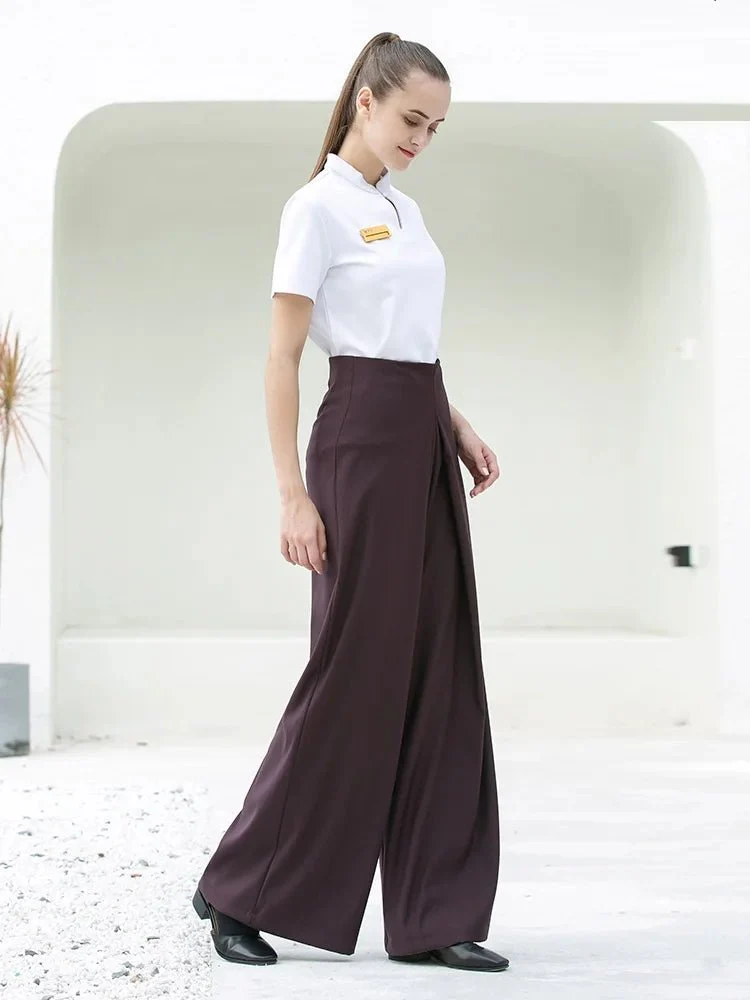 Ensemble haut et pantalon violet confortable pour femmes – Image 5