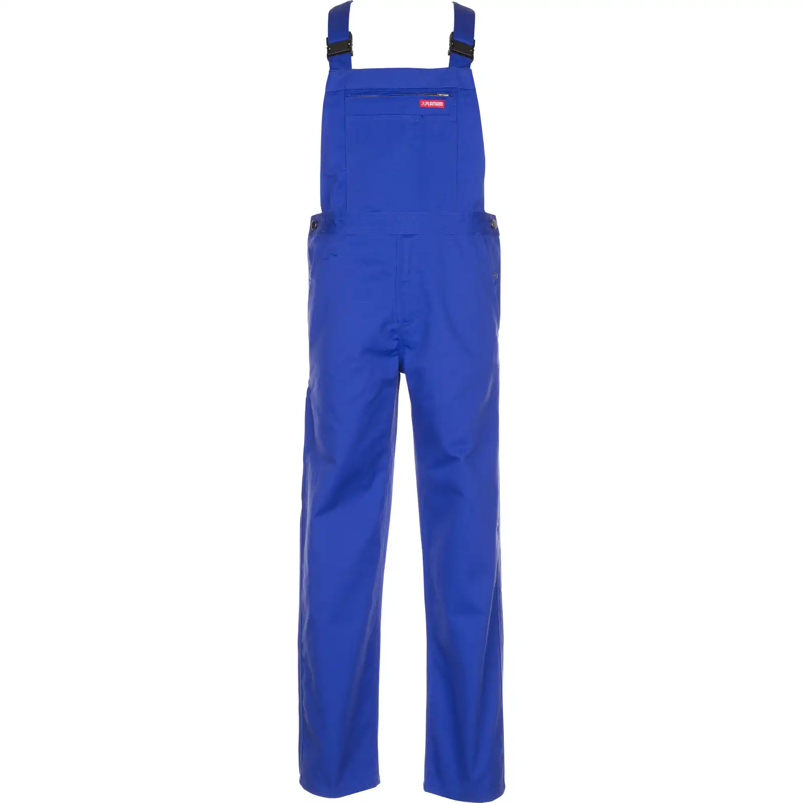 PLANAM MG 260 Work Overall Dungarees MEN - Concealed Brass Zip Chest Pocket – Image 2