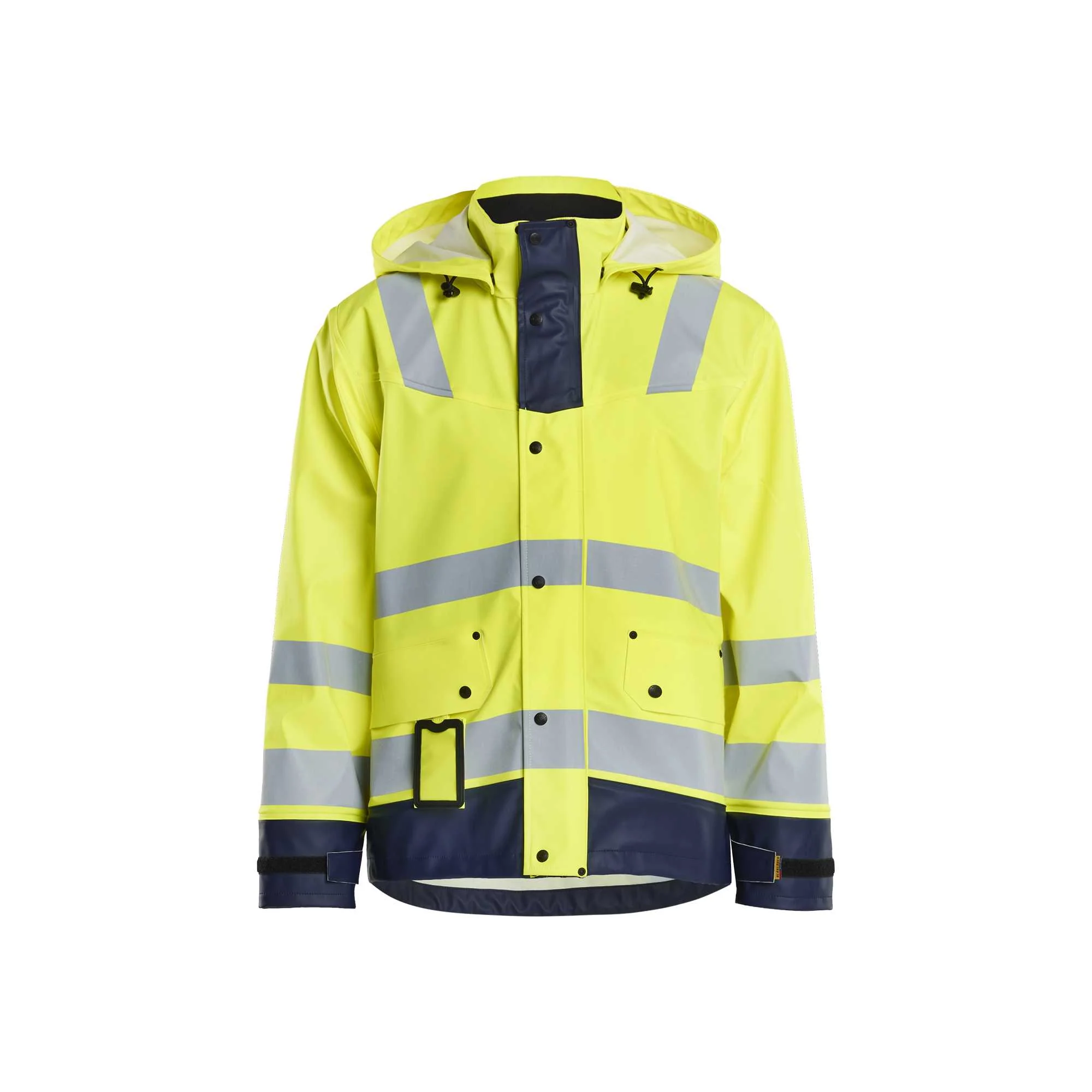 BLAKLADER 43022003 Rain jacket Hi Vis Level 2 Hi Vis Reflective Rain Jacket MEN - Waterproof – Image 2
