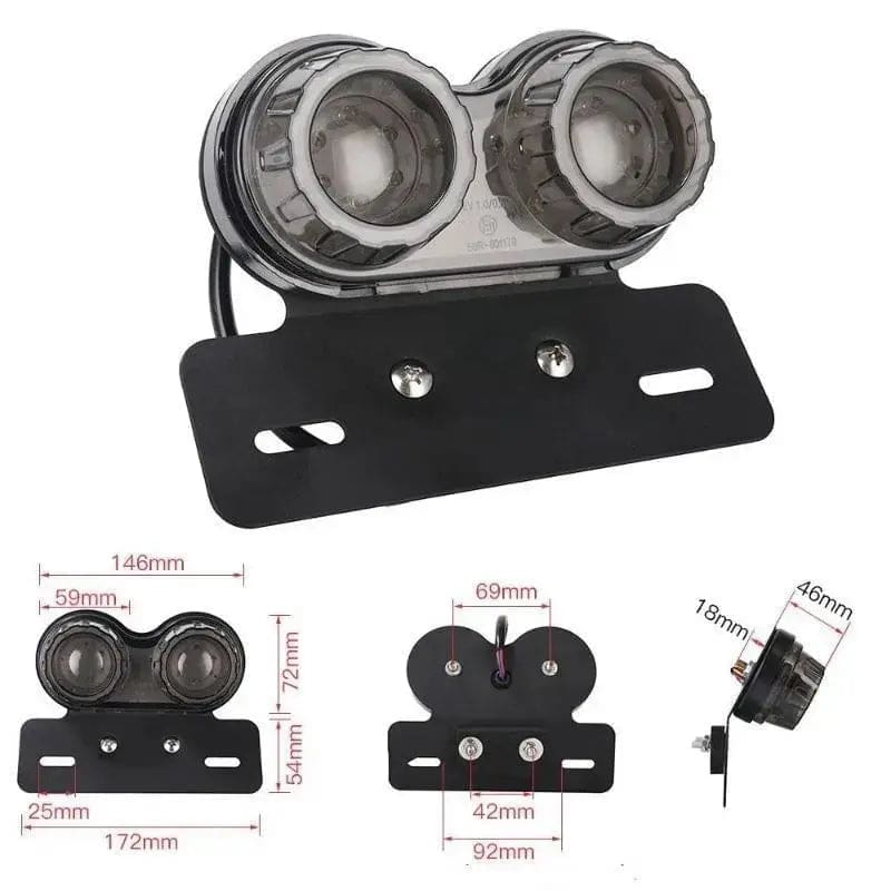 Feu arriere moto led clignotant – Image 6