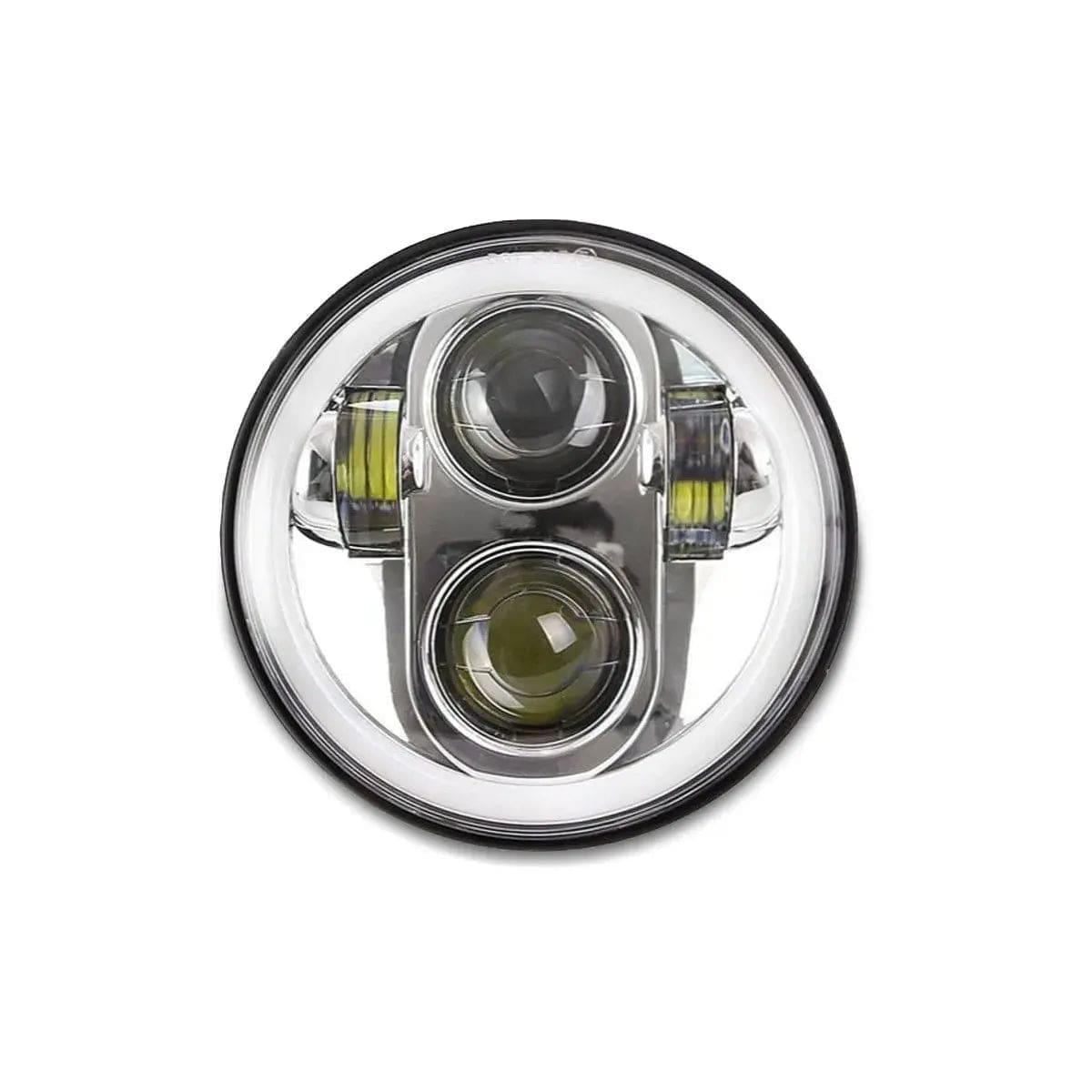 Feux Avant Phare LED Chrome 5,75 Compatible Harley Davidson M18