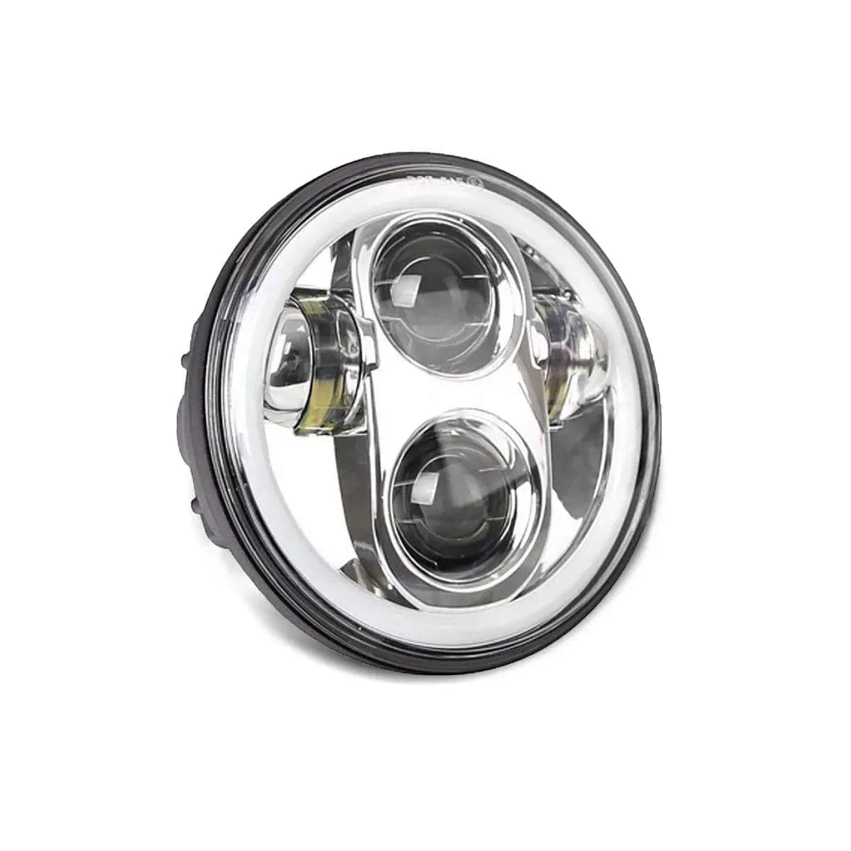Feux Avant Phare LED Chrome 5,75 Compatible Harley Davidson M18 – Image 3