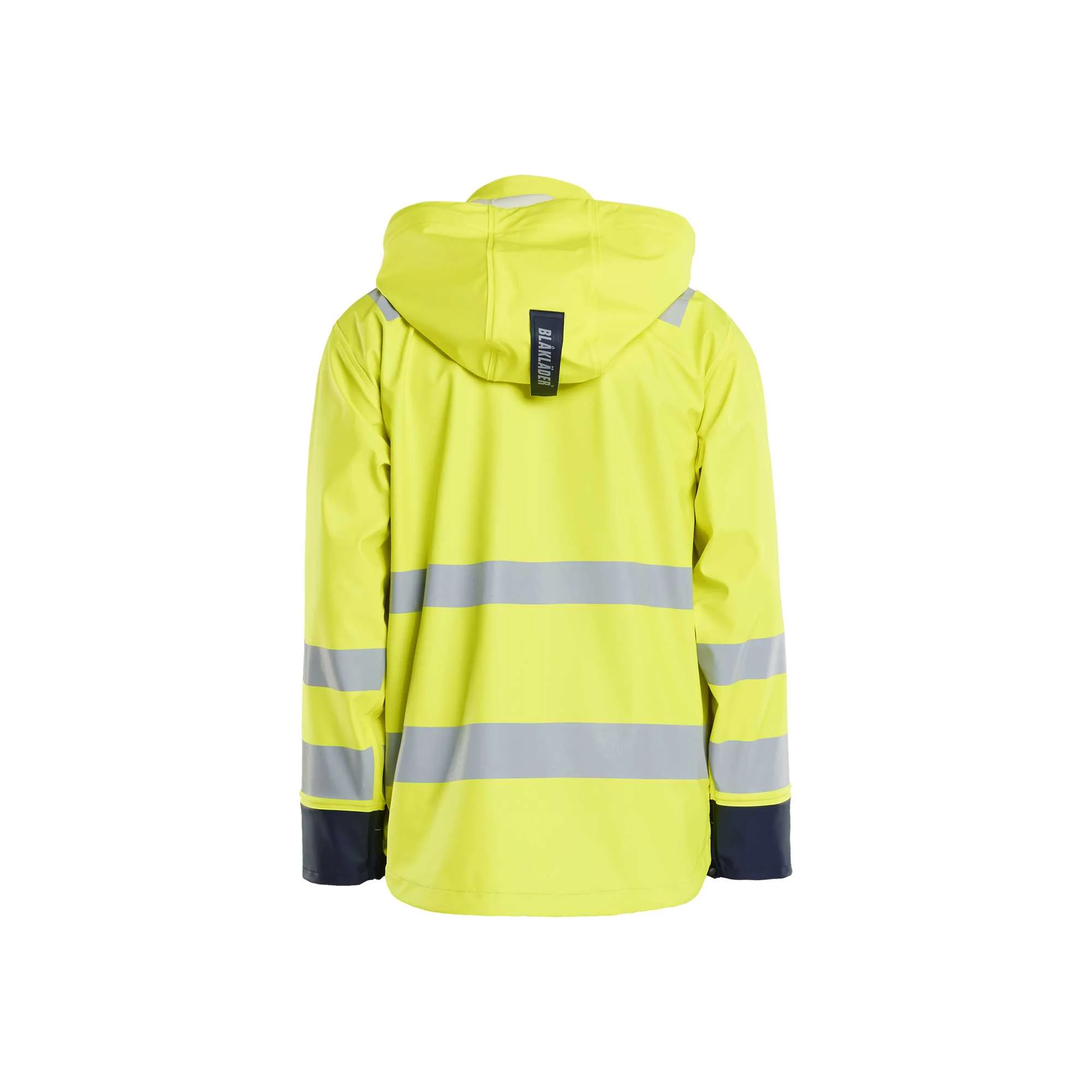 BLAKLADER 43022003 Rain jacket Hi Vis Level 2 Hi Vis Reflective Rain Jacket MEN - Waterproof – Image 3