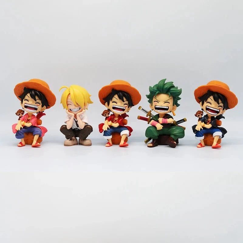 Figurines d’action de pirates One Piece – Image 3