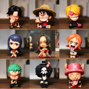 Figurines Luffy et Zoro de One Piece