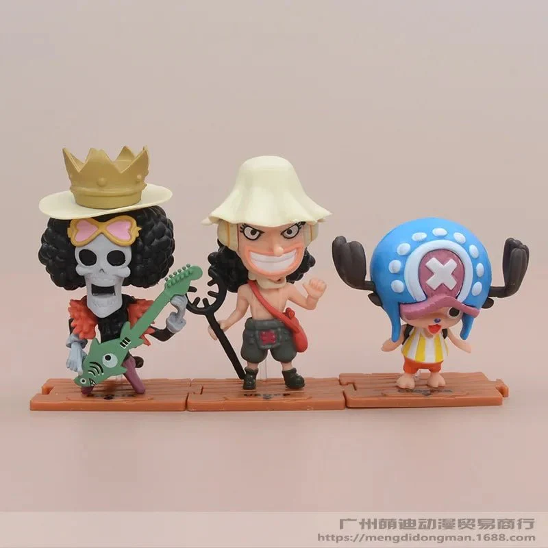Figurines One Piece kawaii Monkey D Luffy – Image 6