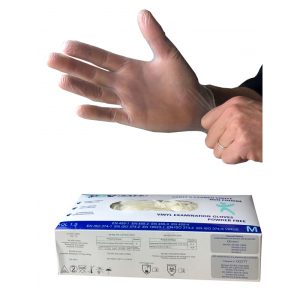 GANT naturel D’EXAMEN VINYLE NON POUDRE par boite de 100