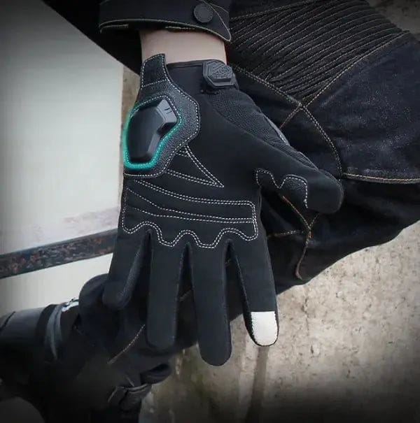 Gants Moto Cross Vert – Image 4