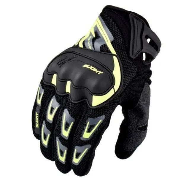 Gants Moto Cross Vert – Image 6
