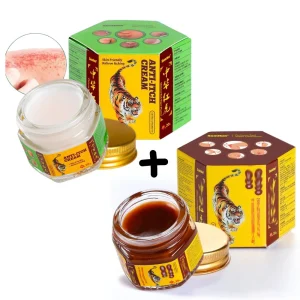 Baume du tigre rouge + baume du tigre blanc (Lot de un de chaque)