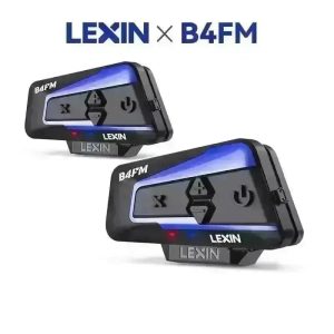 Intercom casque moto bluetooth LEXIN – 10 pilotes
