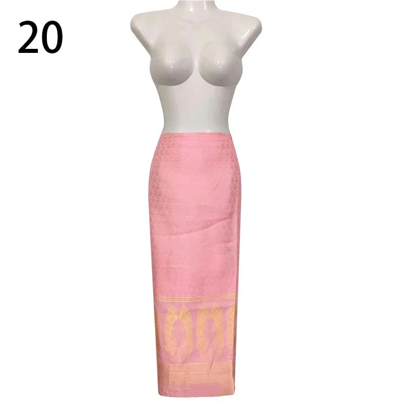 Jupe longue traditionnelle thaïlandaise pour femmes – Image 9