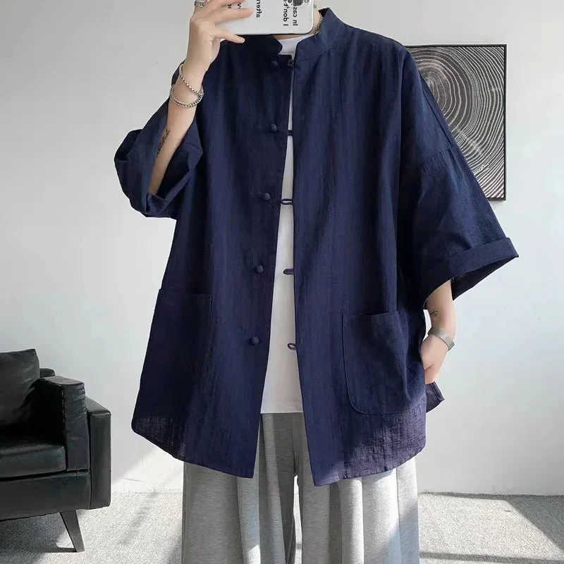 Kimono d'été respirant pour hommes – Image 8