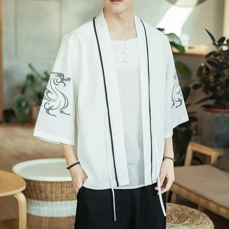 Kimono japonais traditionnel pour hommes – Image 8