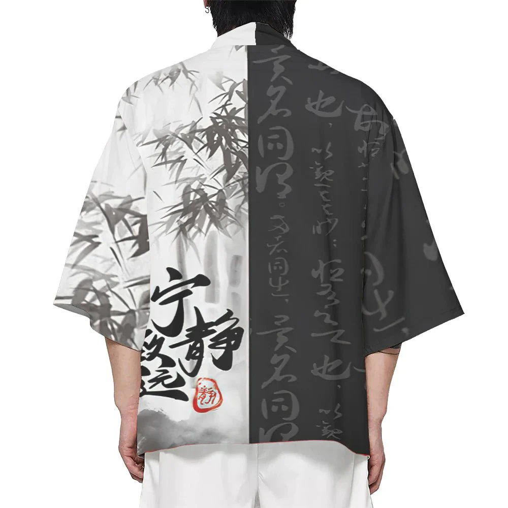 Kimono streetwear japonais unisexe – Image 7