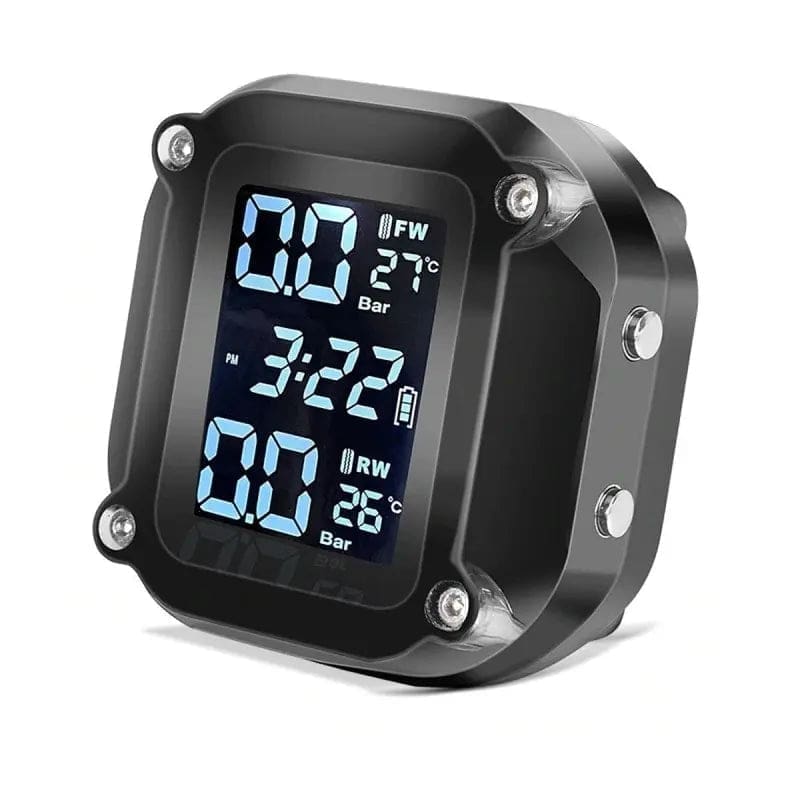 Pack : Phare additionnels LED moto + Système de surveillance de la pression des pneus avec indicateur de température – Image 8