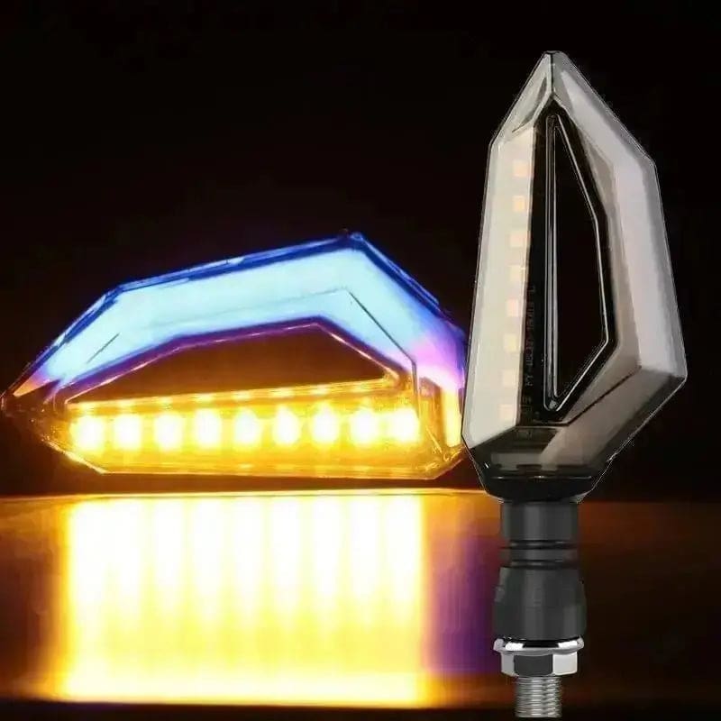 Paire de Clignotant LED Bi-colorie 12V – Image 4