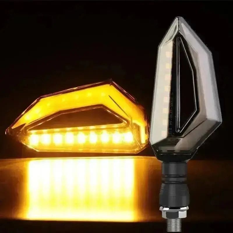 Paire de Clignotant LED Bi-colorie 12V – Image 3