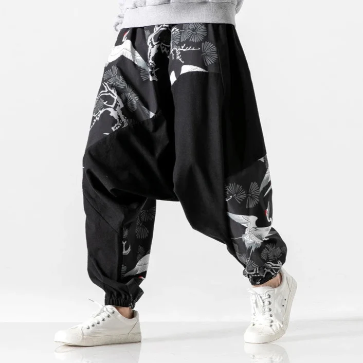 Pantalon Harajuku vintage pour hommes – Image 2