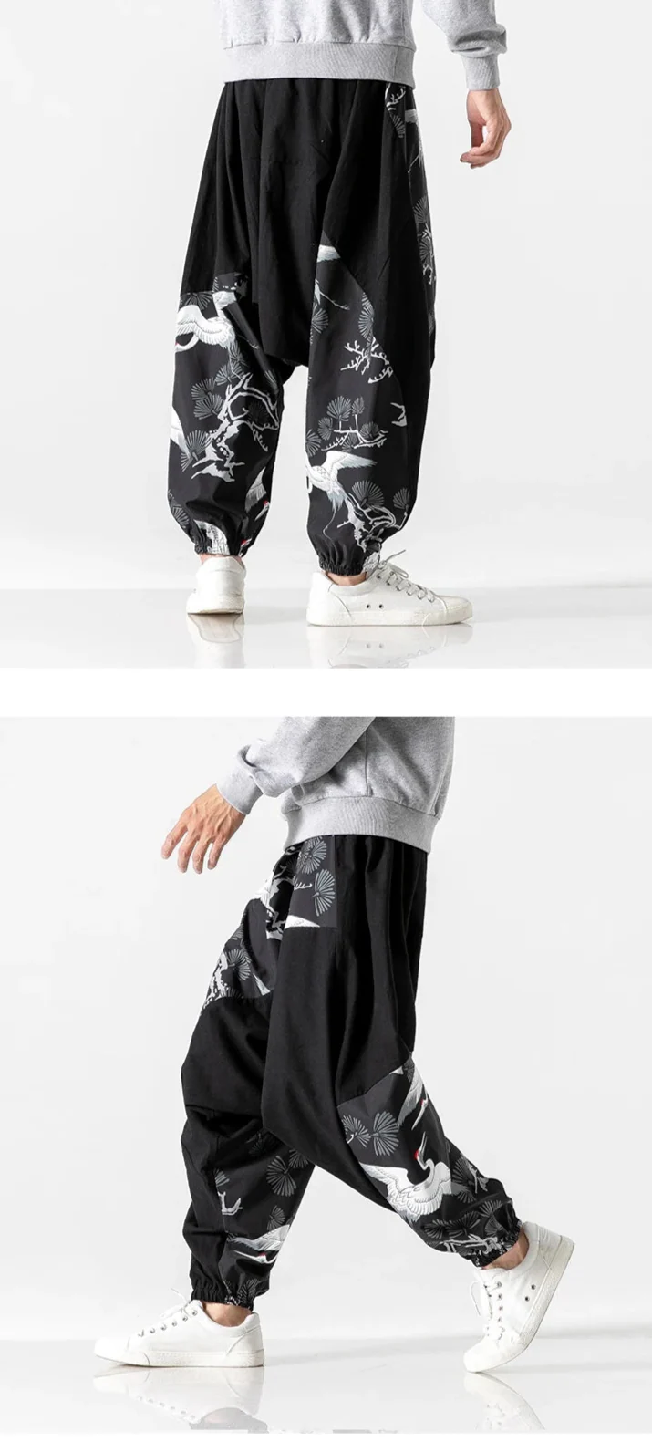 Pantalon Harajuku vintage pour hommes – Image 9