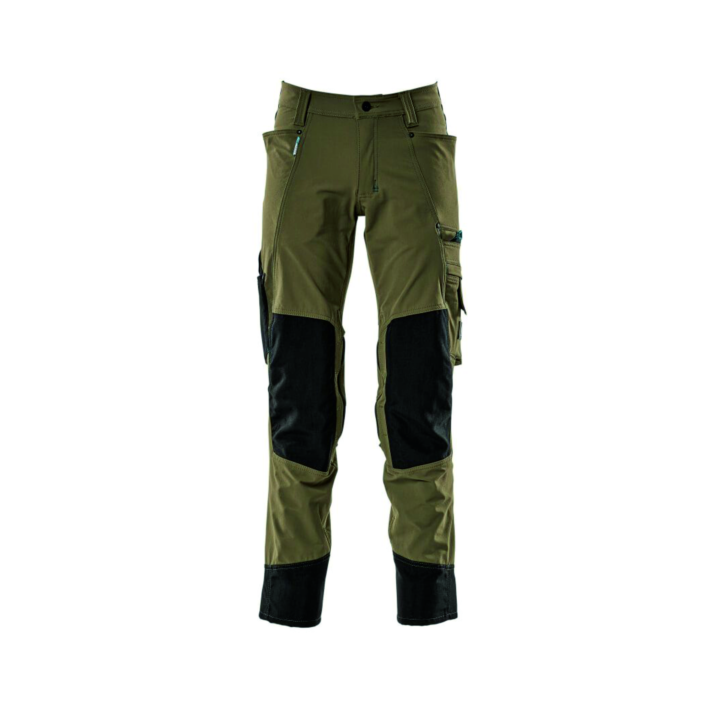 Pantalon 17179 stretch 4 direction vert – Image 2