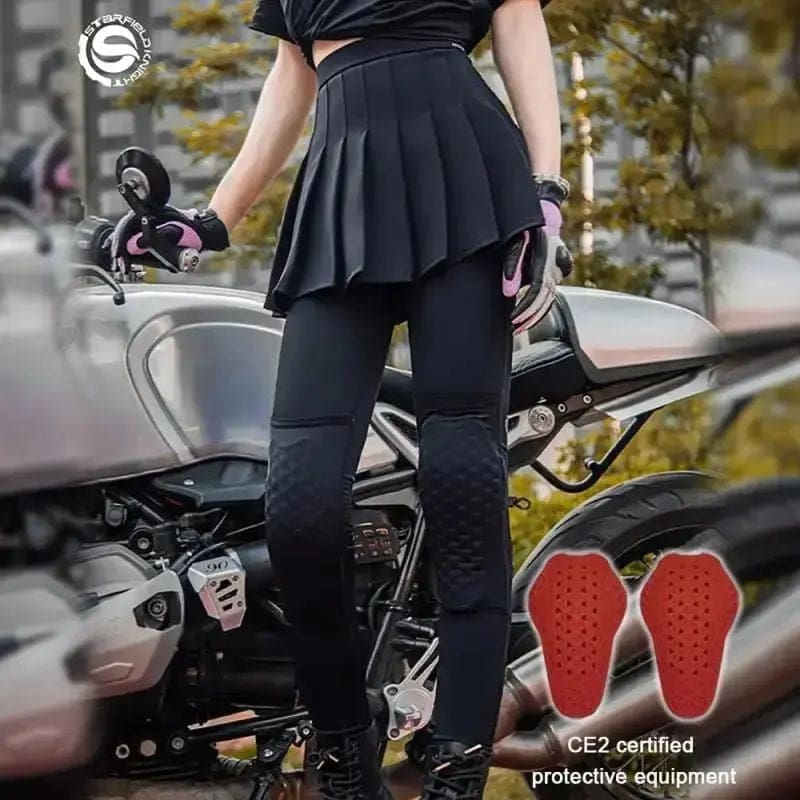 Pantalon Moto Femme été + Jupette – Image 5
