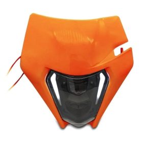 Phare LED moto ECE + plaque pour KTM 600 / 620 / 640 LC4 XDURE SW1-OG