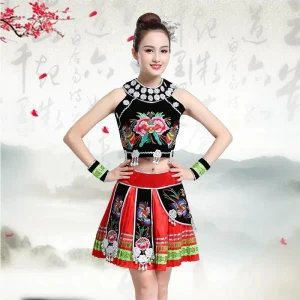 Robe traditionnelle asiatique Hmong Miao
