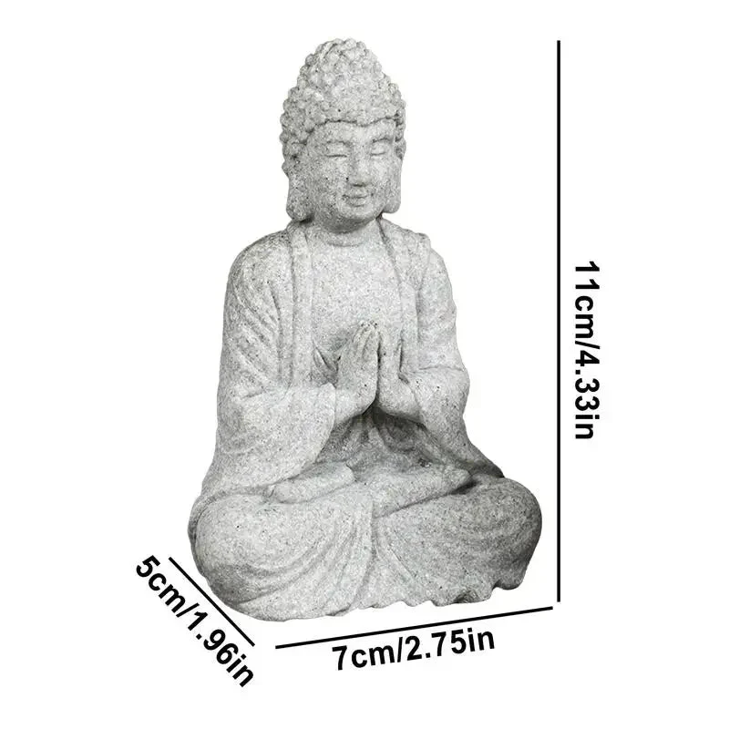 Statue de Bouddha assis pour chambre à coucher – Image 7