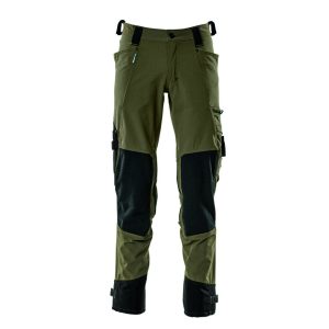 Pantalon 17079 mascot stretch ripstop kevlar vert