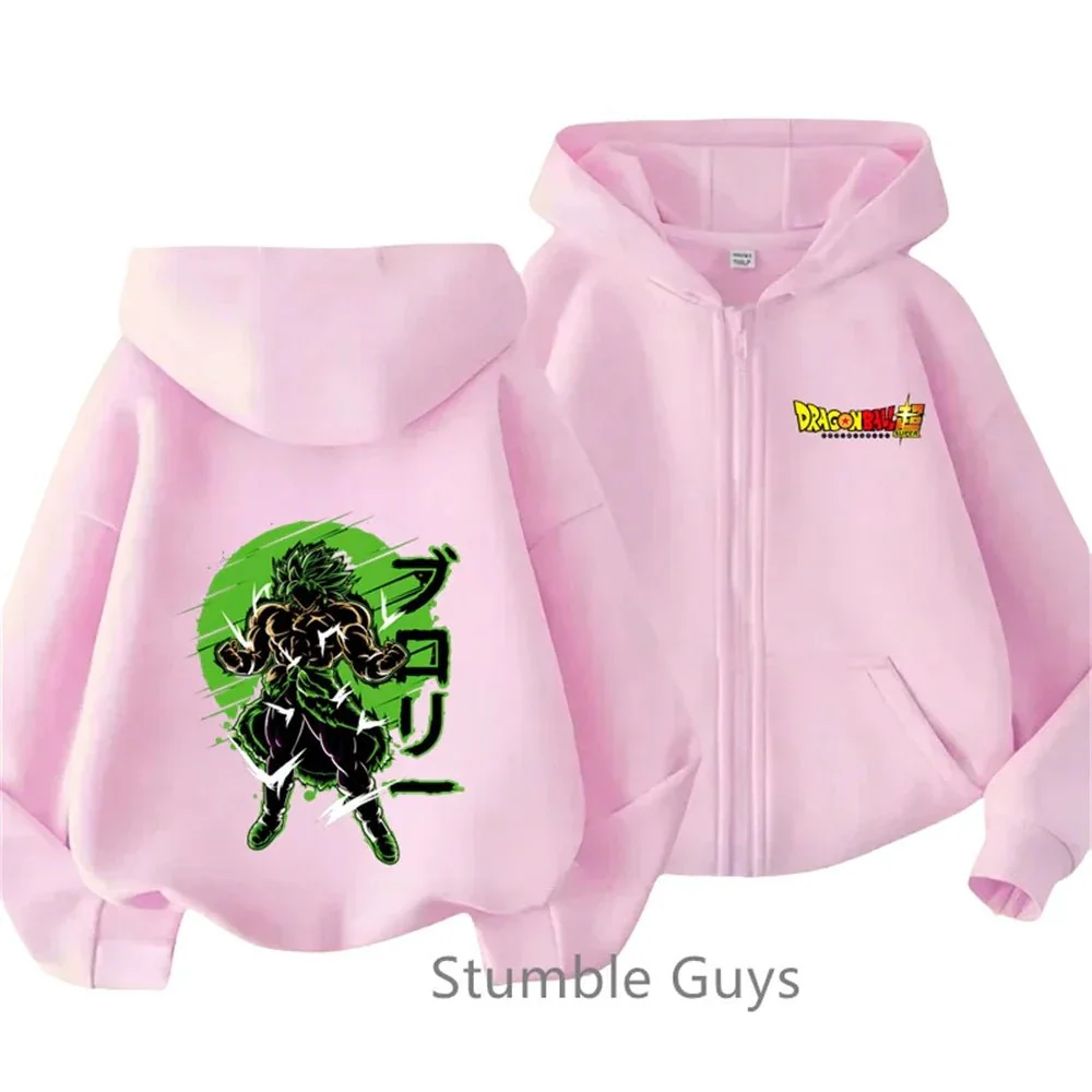 Sweatshirt rose à capuche Dragon Ball – Image 4