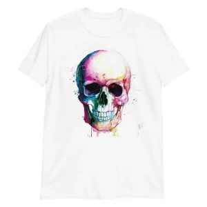 T-shirt biker « Skull Colors »