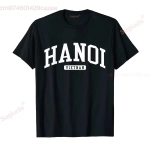 T-shirt Hanoi Vietnam unisexe 100% coton