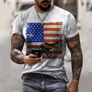 T-shirt Style Américain pour homme » Fly Bike «