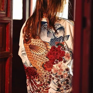 T-shirt Yokosuka Sukajan brodé de style vintage