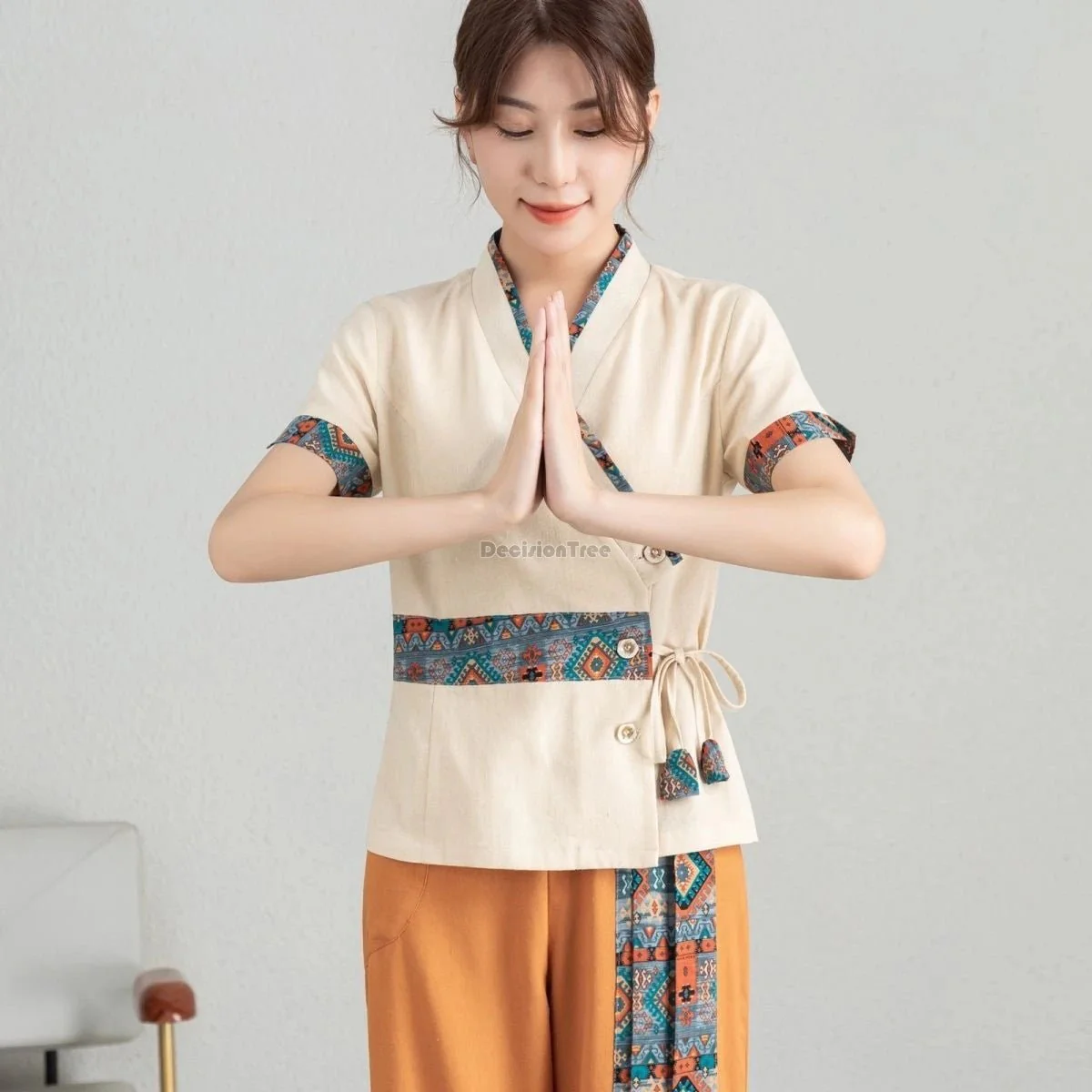 Uniforme de spa de style thaïlandais pour femmes – Image 6