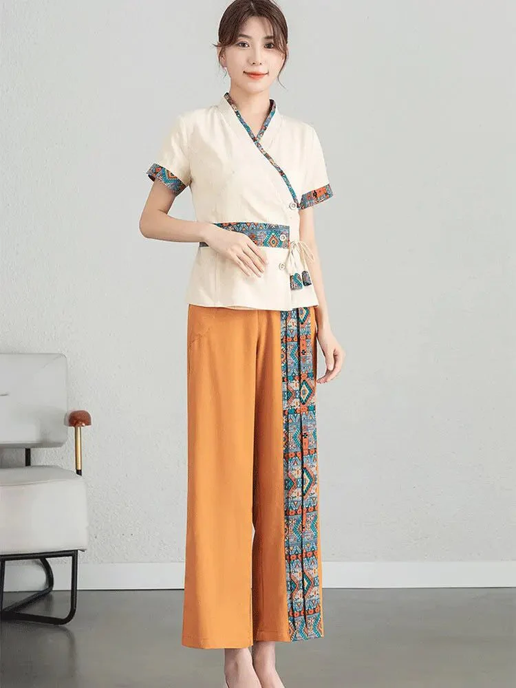 Uniforme de spa de style thaïlandais pour femmes – Image 8