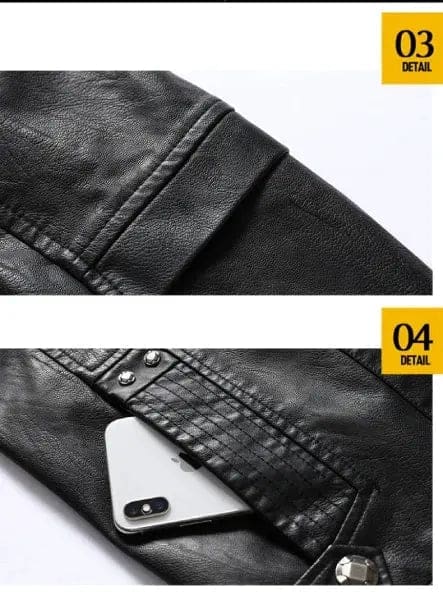 Veste biker homme – Image 8