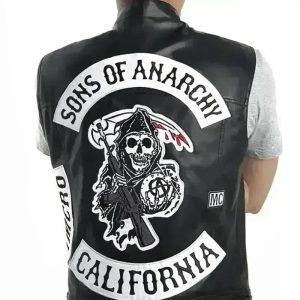 Veste en cuir sans manche « Sons of Anarchy »