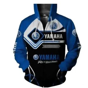 Veste streetwear moto – Yamaha « Reves Your Heart »